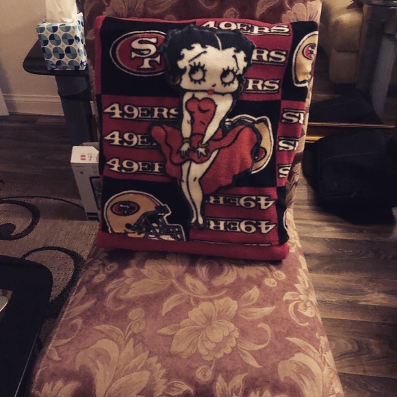 NFL Other - Handcrafted 49ner Pillow NFL Other - Handcrafted 49ner Pillow